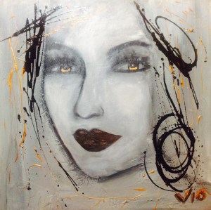 Choco caramel Acrylique mixte 36