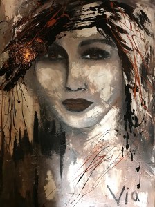 Je me souviens! Acrylique mixte 30